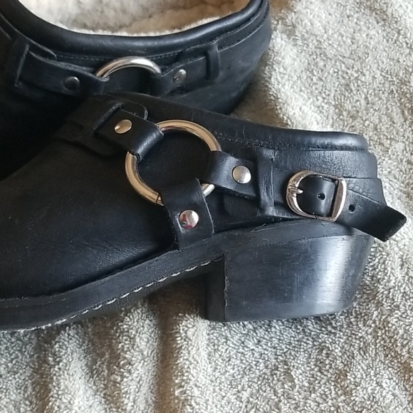 FRYE Sherpa Lined Clogs/Mules, Size 9 - Picture 2 of 12